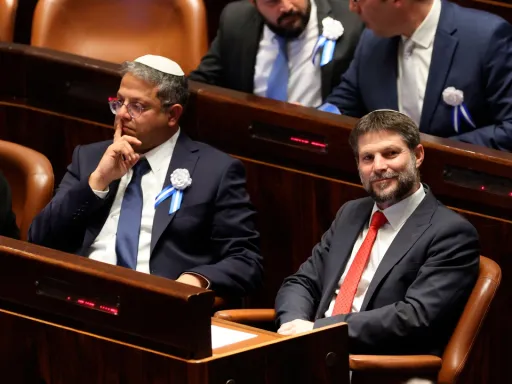 Smotrich e Ben-Gvir exigem sanções contra o Reino Unido e a expulsão do embaixador
