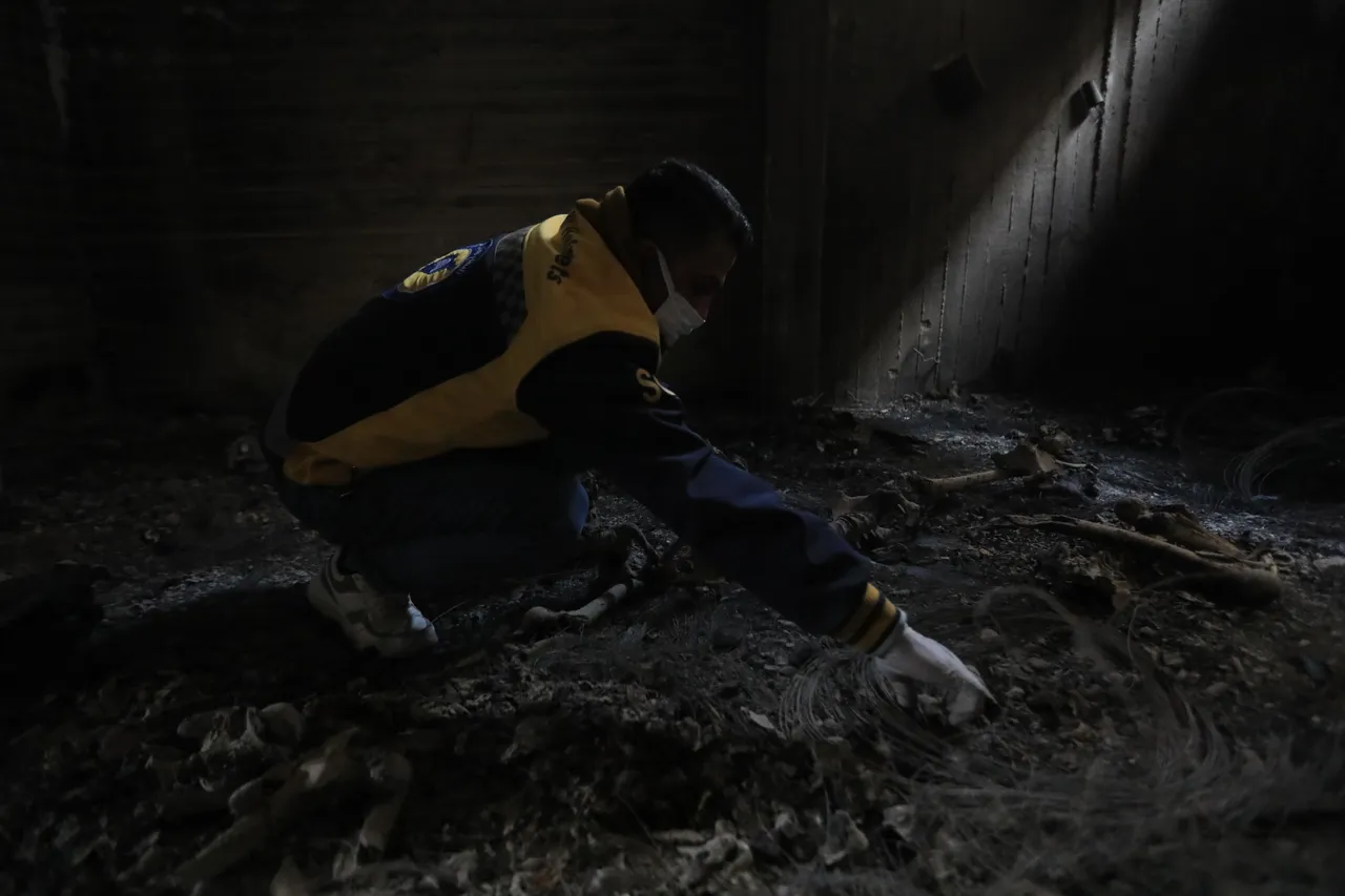 עוד קבר המוני נמצא בבניין שהשתמש בו משטר אסד בדמשק