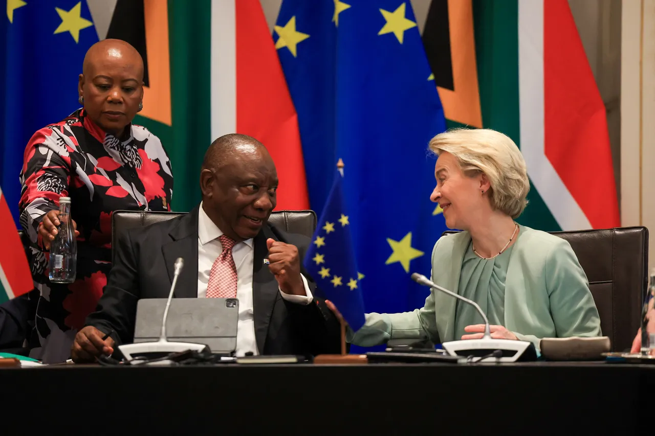 EU zegt $5 miljard toe aan Zuid-Afrika voor energie en vaccins