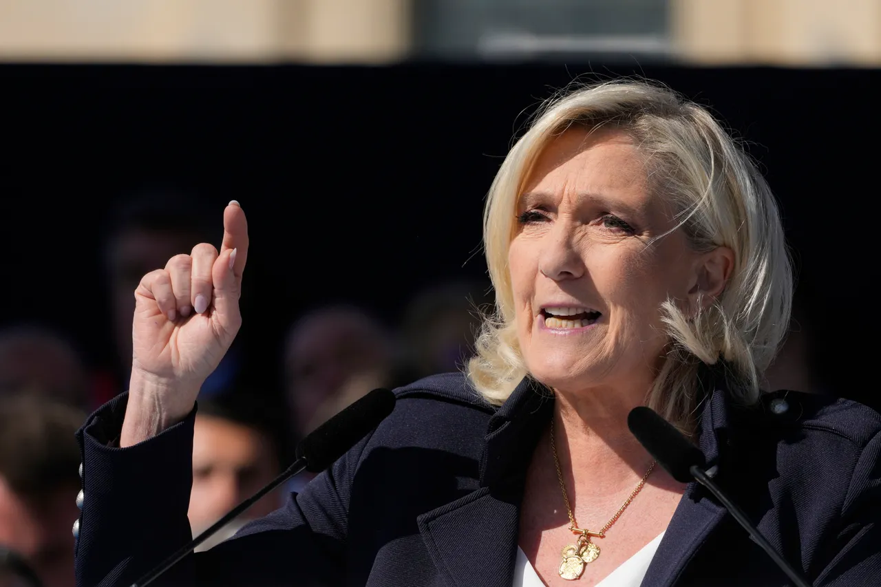 French far-right leader Le Pen denounces conviction as political hunt at Paris rally