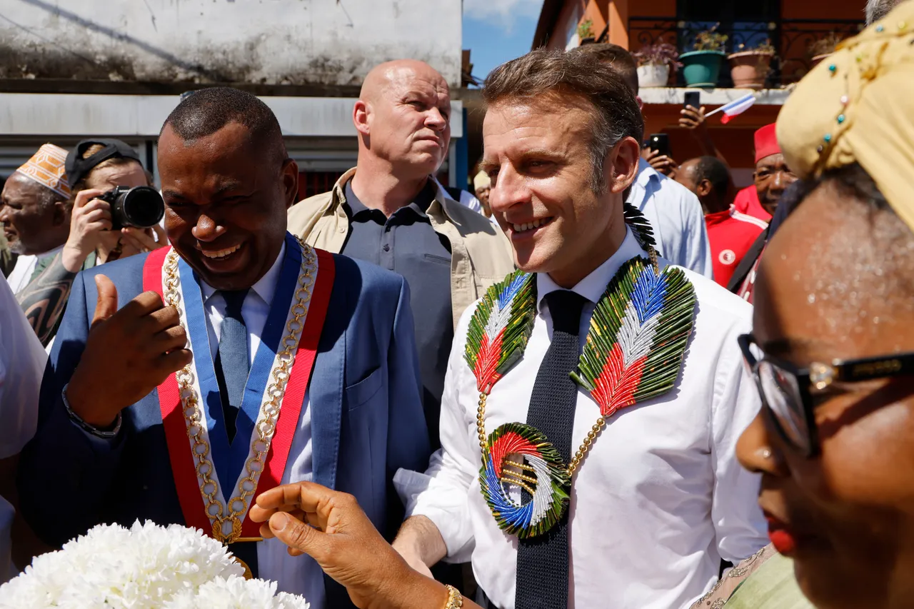 Emmanuel Macron à Mayotte