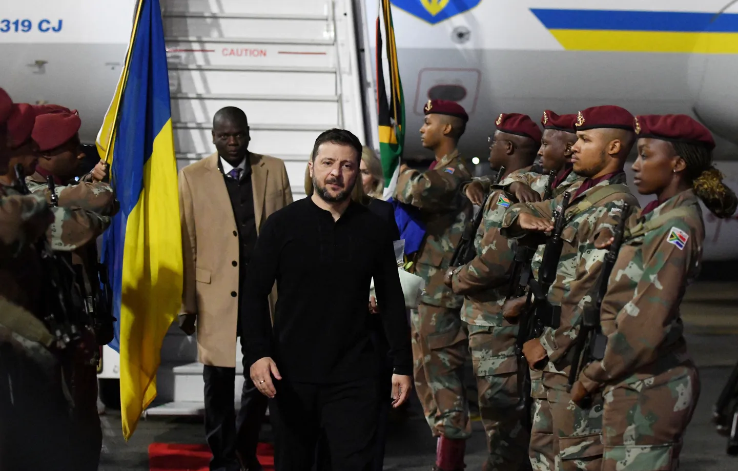 Ukraine's Zelenskiy cuts short visit to South Africa after new Russia attack