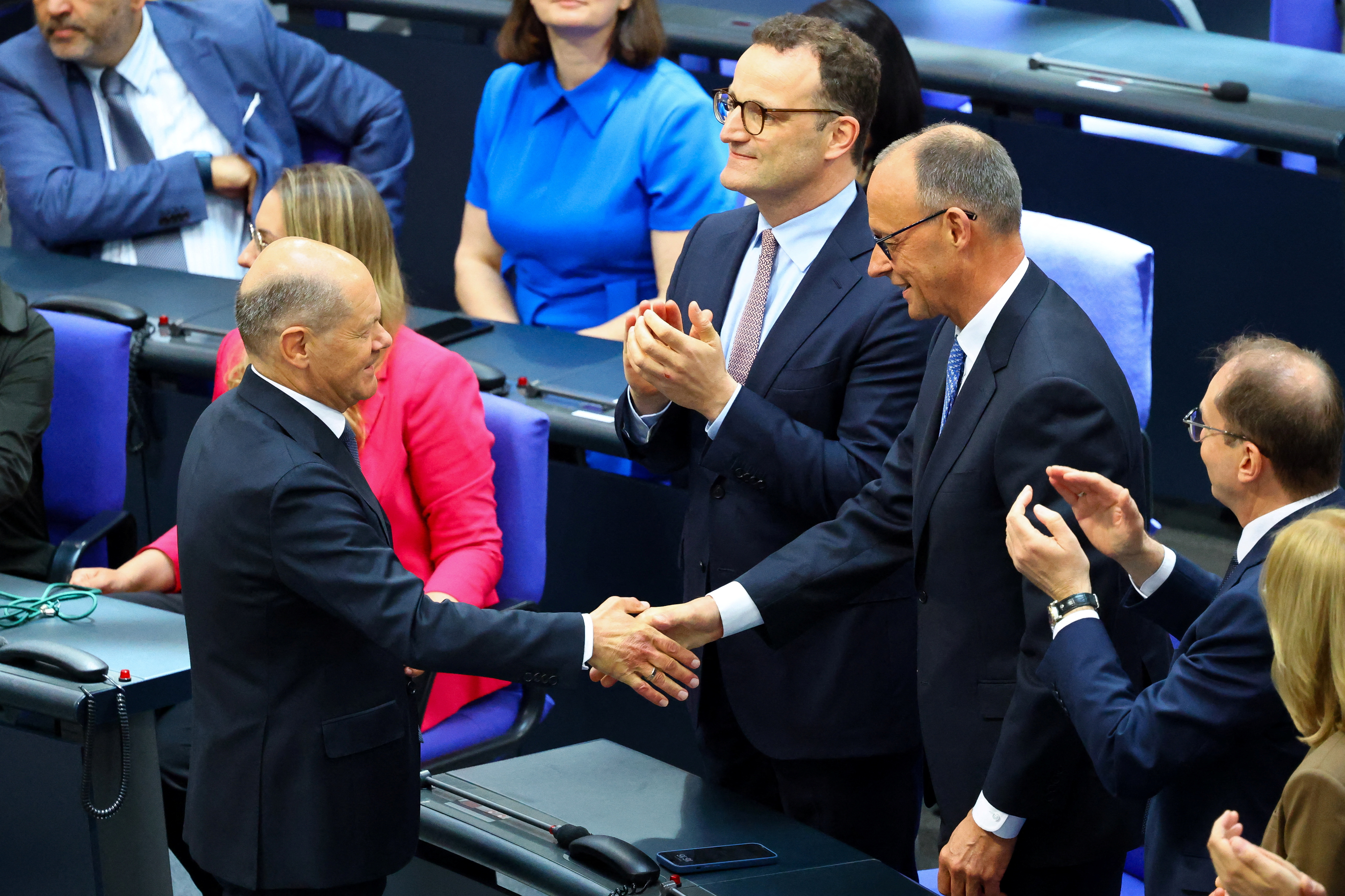 Germany's Merz elected chancellor in second round