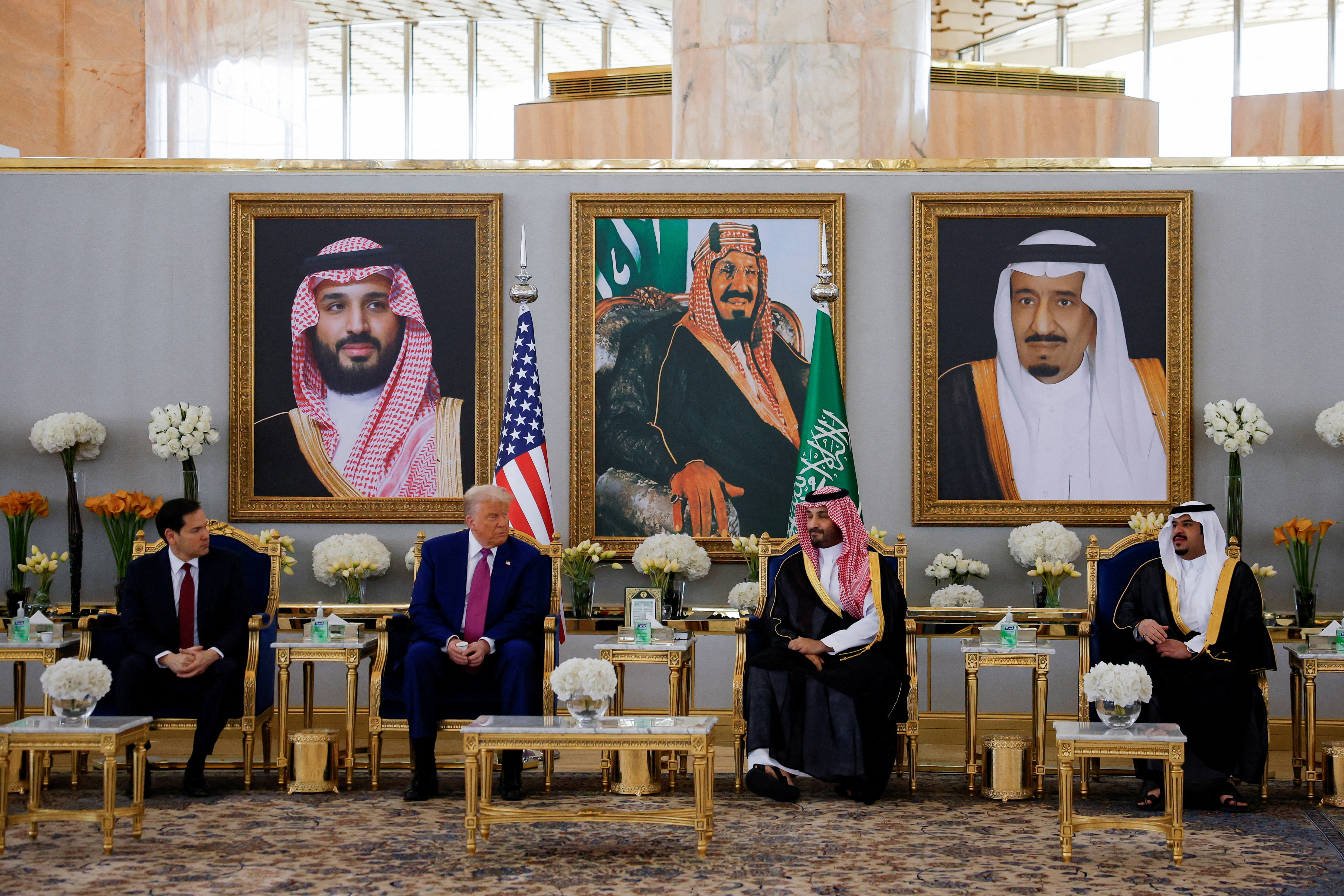 Trump, MBS hold talks as US president kicks off Mideast tour