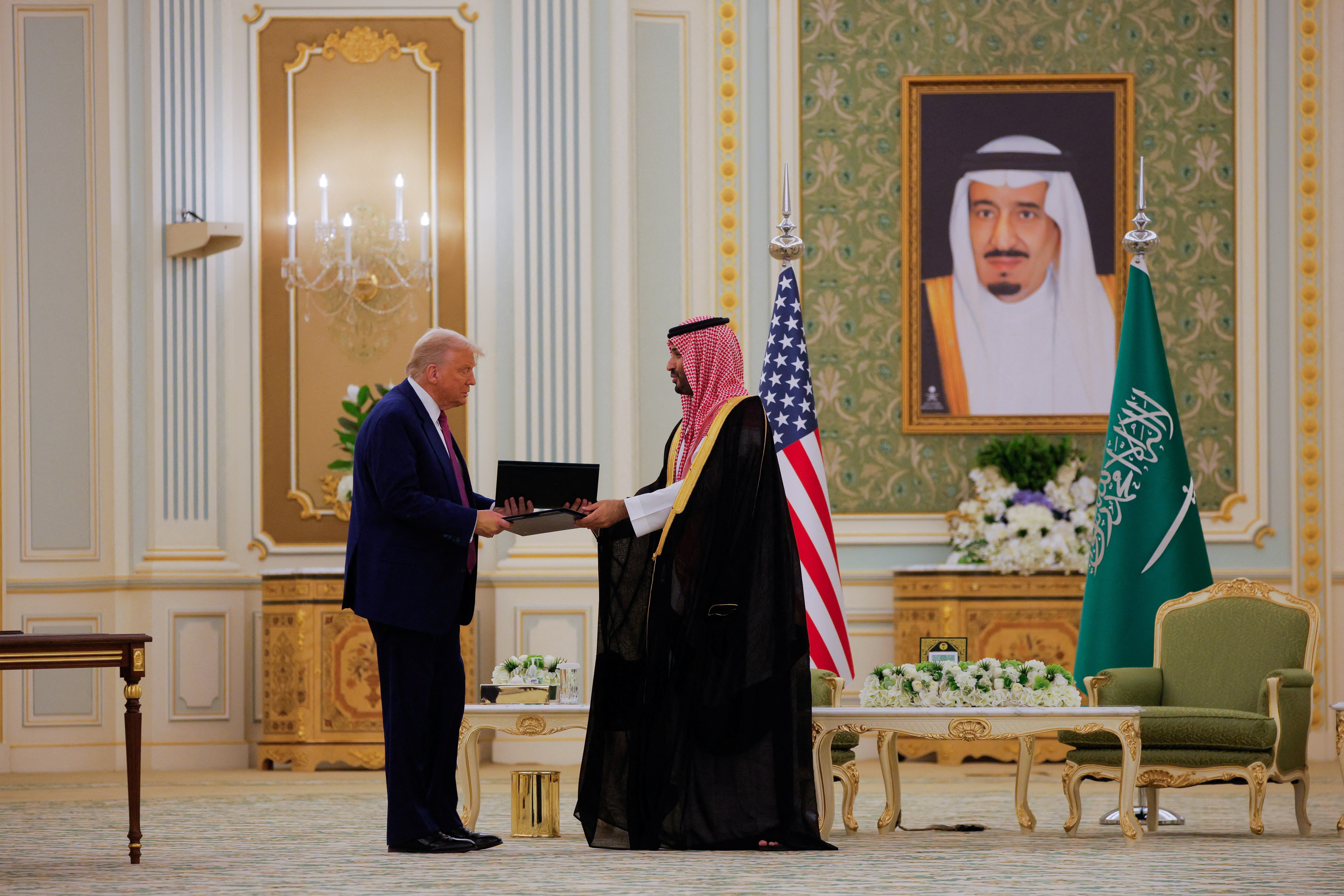 Trump secures $600B Saudi investment pledge on Gulf tour