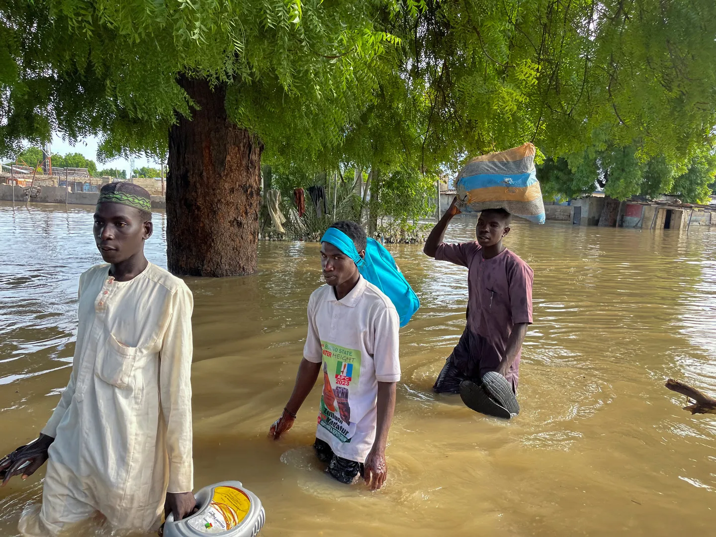 Search for survivors as floods in Nigeria kill at least 115