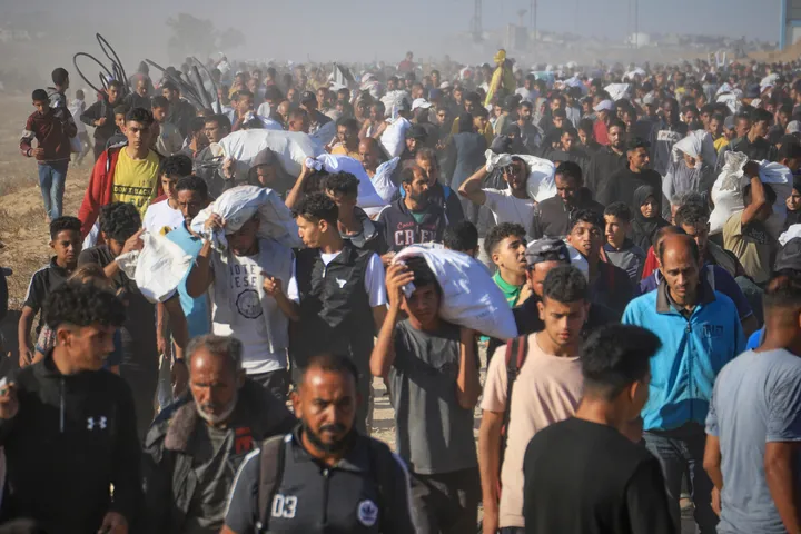 Israeli massacre at US-backed Gaza aid hub kills dozens