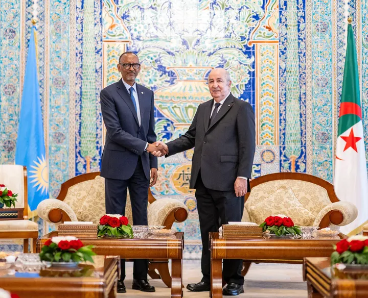 Tebboune et Kagame "rejettent toute ingérence étrangère dans les affaires du continent africain"