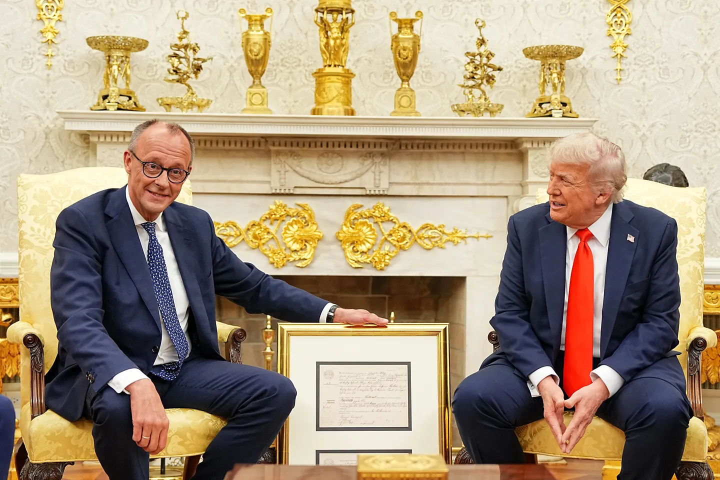 BDI setzt nach Merz-Besuch bei Trump auf Bewegung im Zollstreit