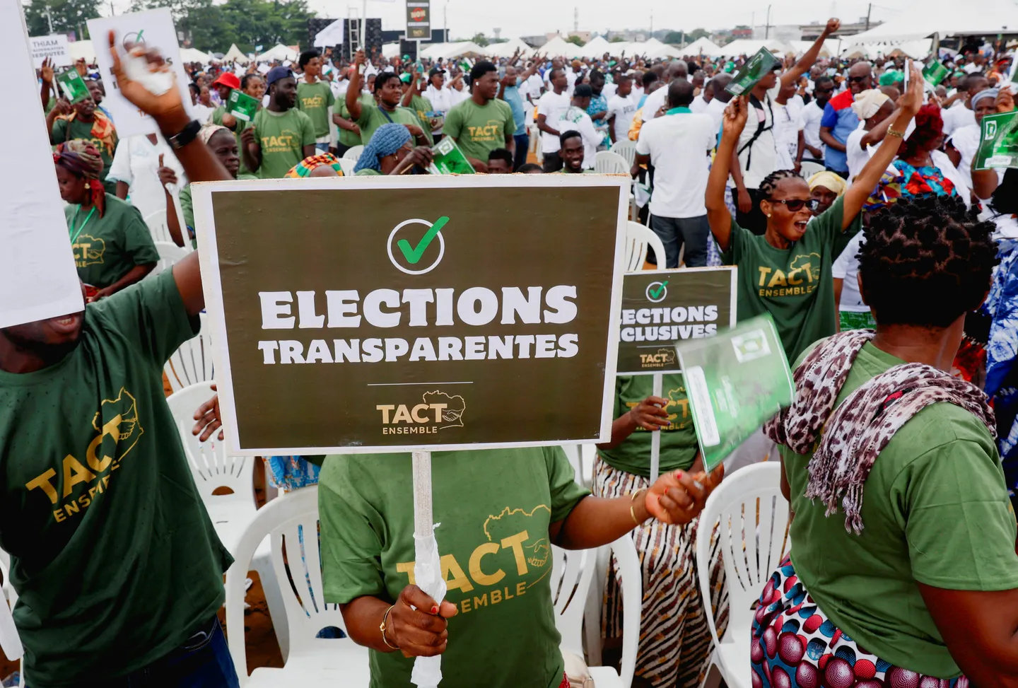 African Union backs Côte d'Ivoire polls with opposition figures locked out