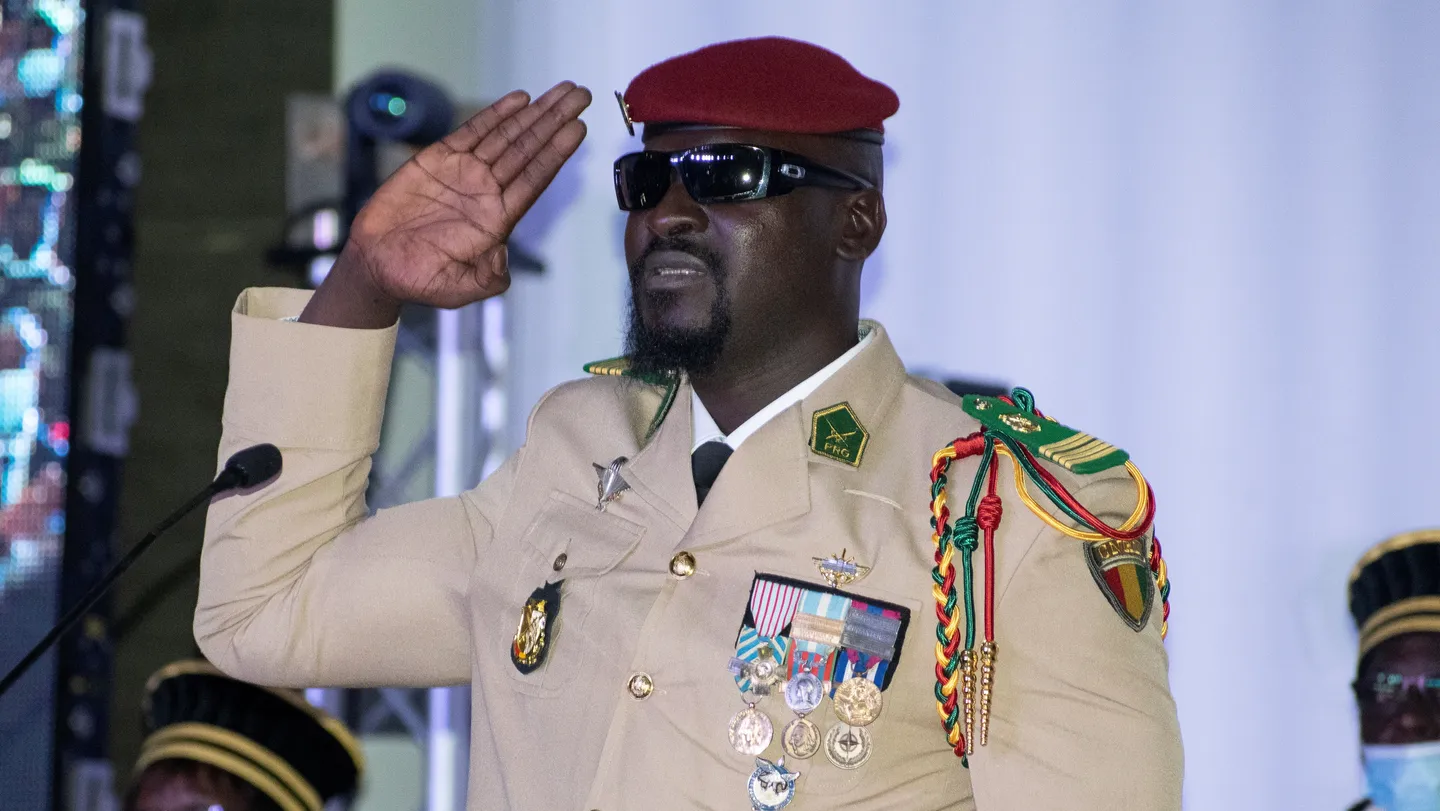 Guinea's military leader Doumbouya sets up electoral body