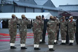 Third batch of South African soldiers returns from DRC