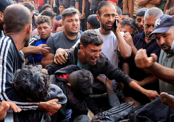 Khan Younis massacre: Israeli tanks kill 59 people trying to get food aid
