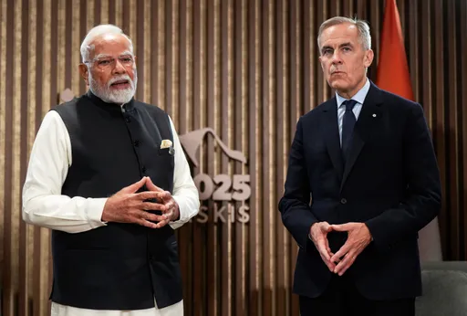 Canadian PM Carney welcomes Modi to G7 as protests linger over Sikh separatist’s murder