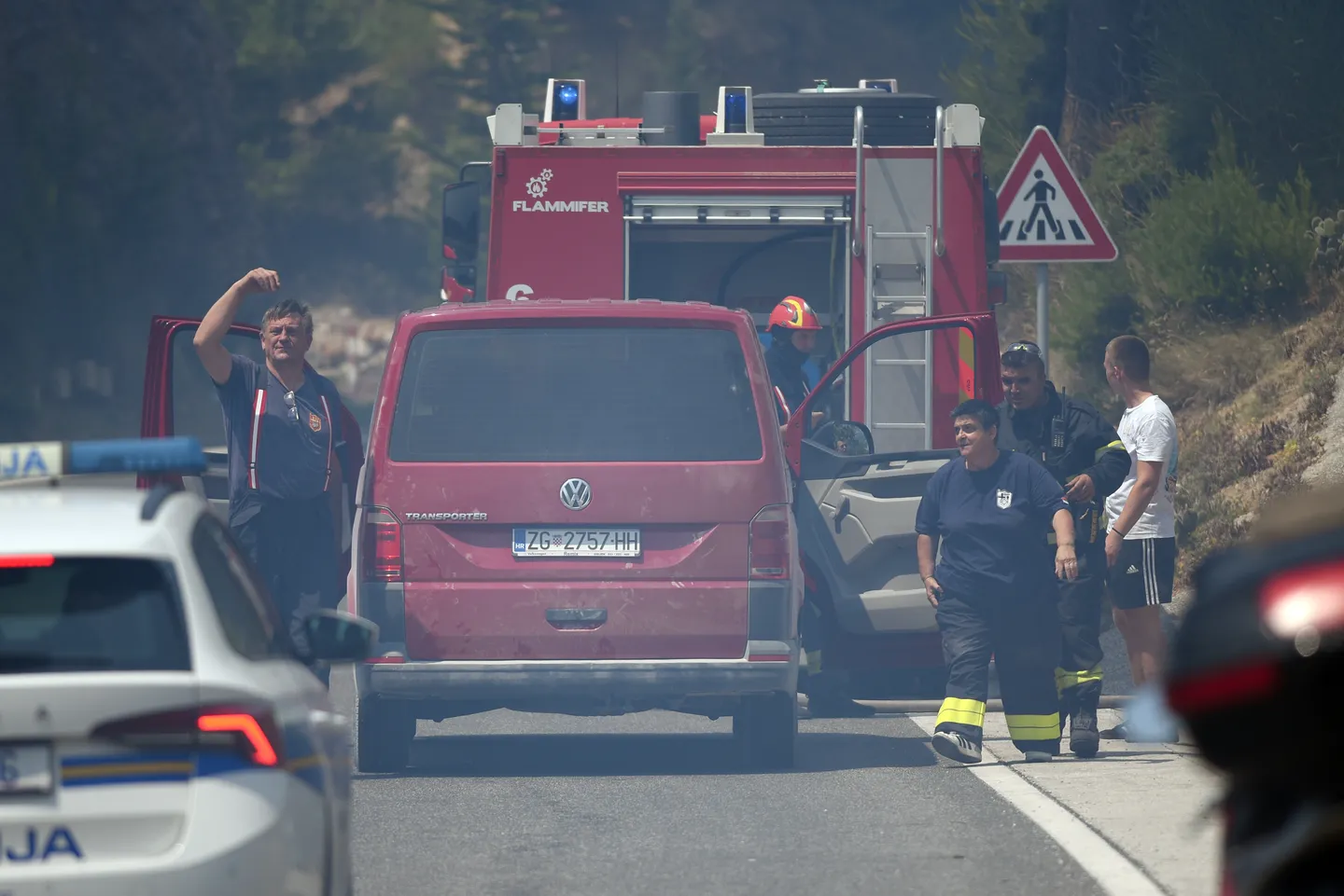Splitska policija traga za piromanom koji je podmetnuo požare kod Makarske