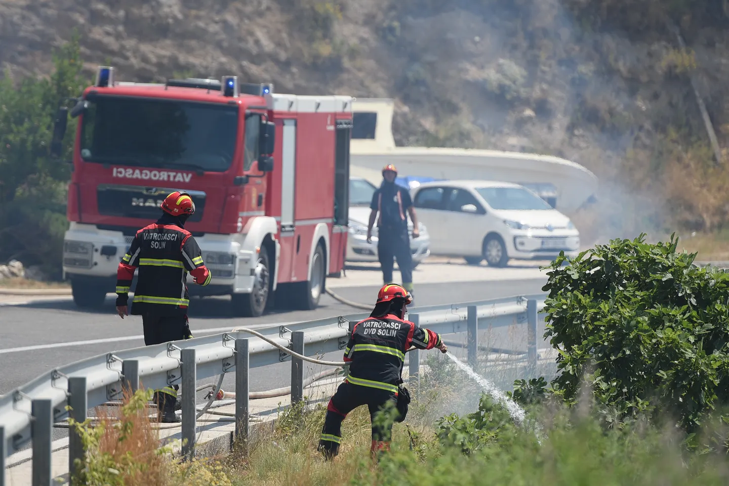 Šibenska policija pritvorila osumnjičenog za namjerno izazivanje požara