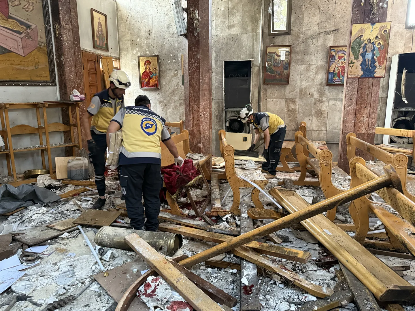 Damaskus: Attentäter sprengt sich in Kirche in die Luft – mindestens 15 Tote
