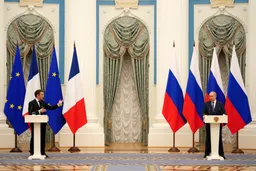 West to blame for Ukraine conflict, Putin tells Macron