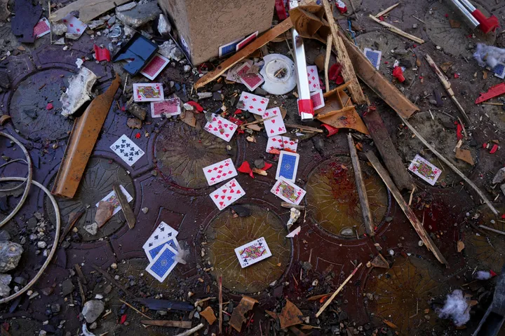 Gaza's Al-Baqa cafe bombing: the last refuge lost to war