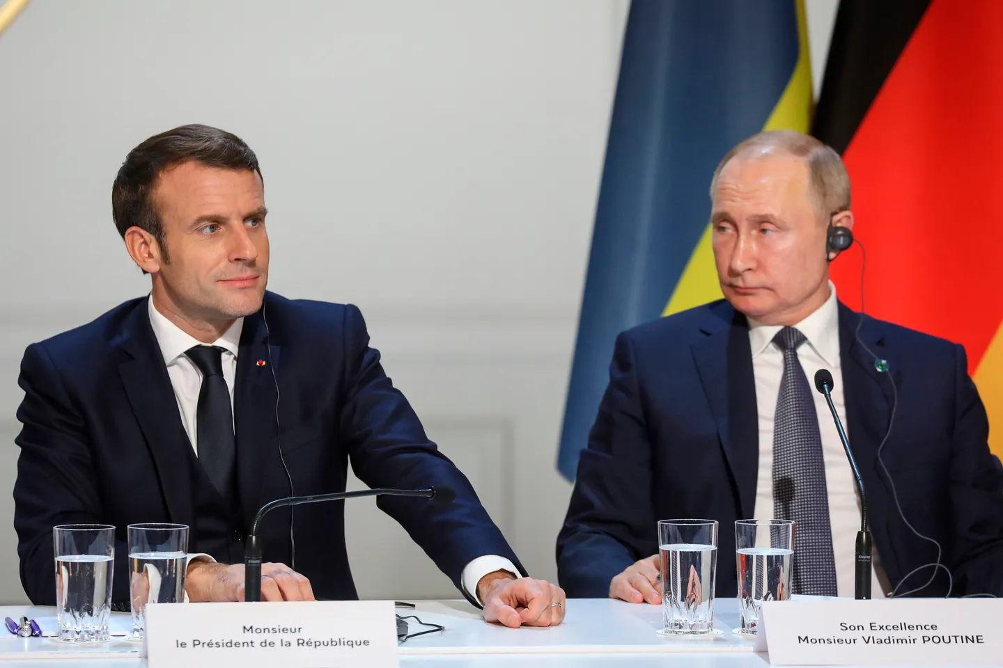 Macron und Putin: Erstes Telefonat seit mehr als zwei Jahren