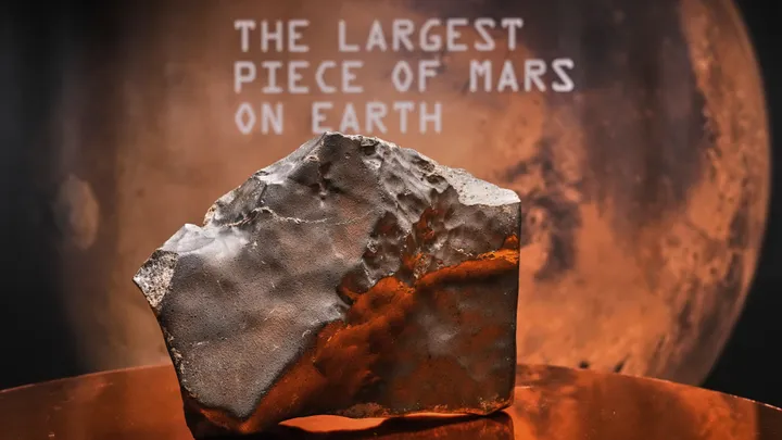 Mars to market: Massive meteorite up for sale