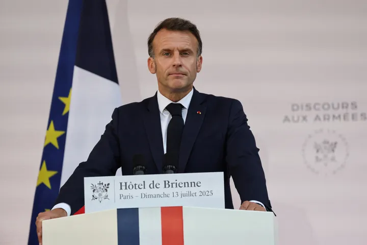 France's Macron to raise defence targets, citing Russia threat