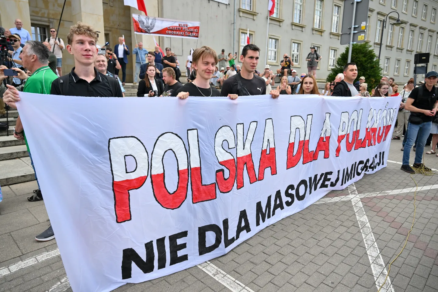 Tausende bei Demonstrationen gegen Migration in Polen