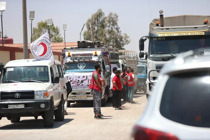 Syria sends medical aid to Sweida after delay caused by Israeli strikes