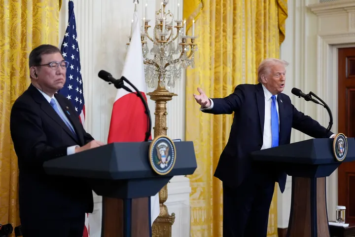 Trump says 'massive' trade deal reached with Japan
