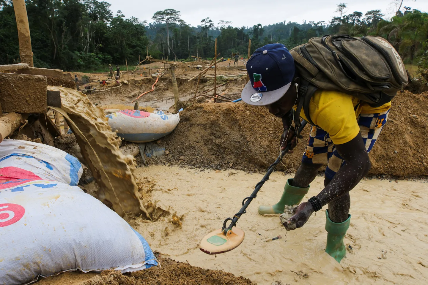 Ghana illegal mining: At least 1,345 people arrested in seven months