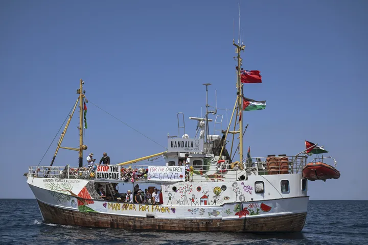 Israel storms Gaza-bound aid ship shortly after distress call