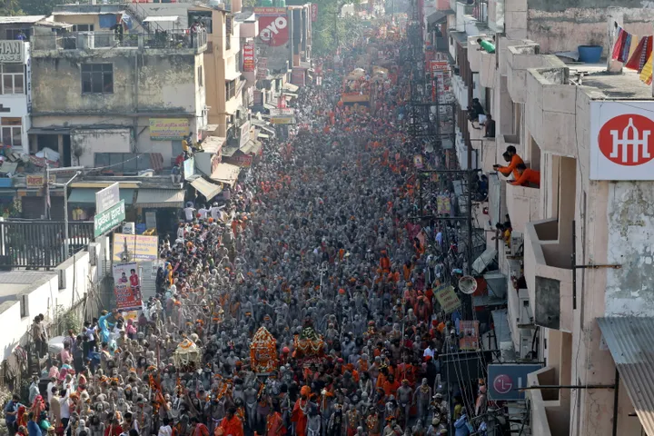 Several people reportedly killed in stampede at temple in India's Haridwar