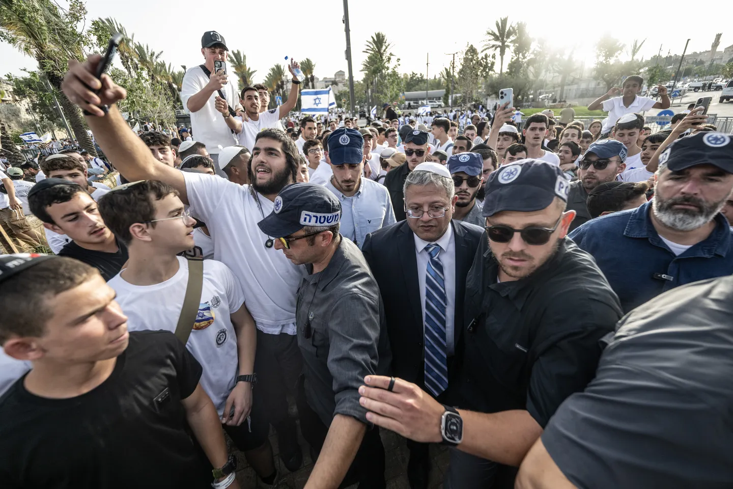 Israeli far-right minister leads mass settler incursion at Al-Aqsa Mosque under police guard
