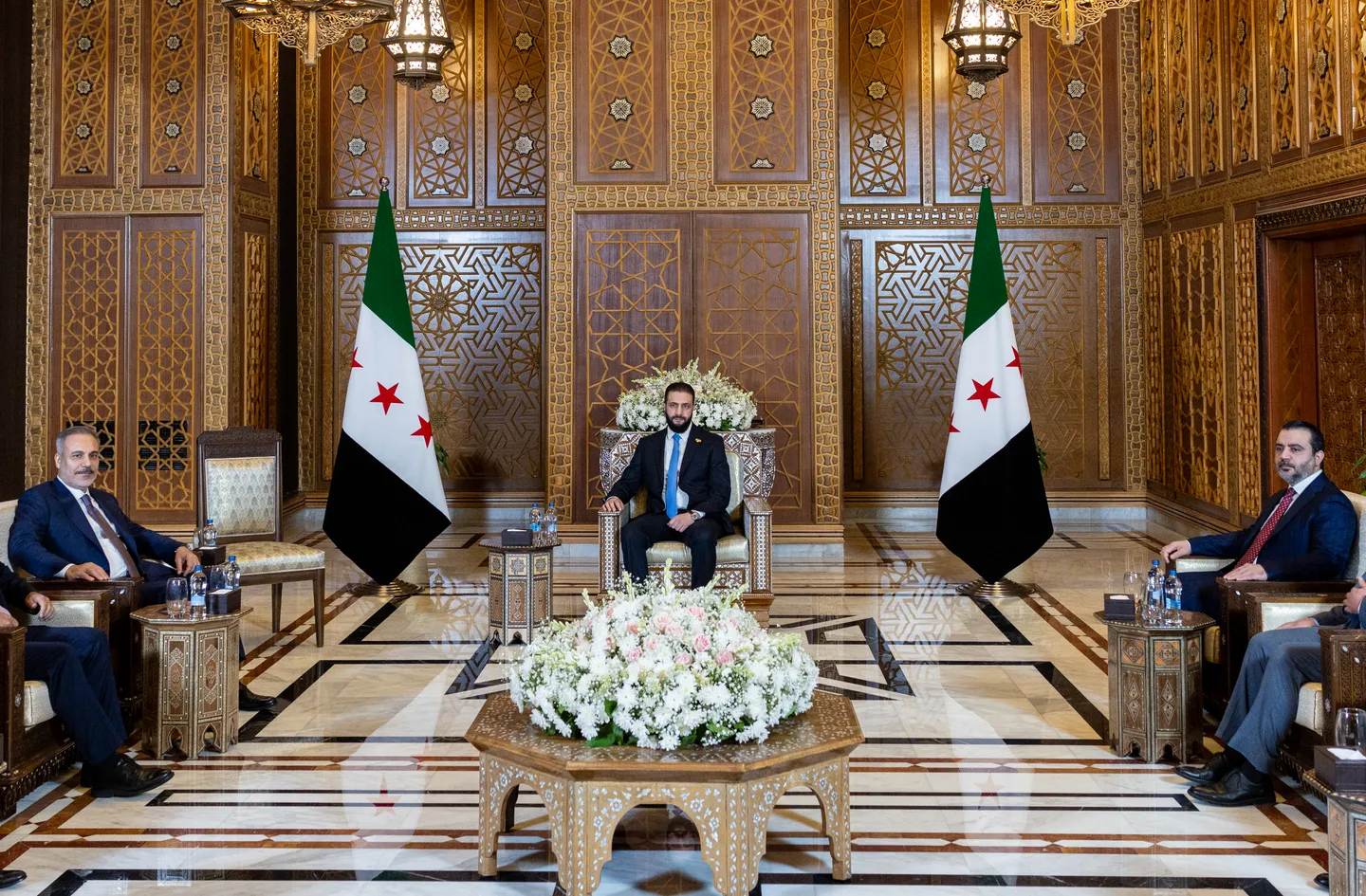 Turkish FM Fidan arrives in Damascus for talks with al Sharaa, other top officials