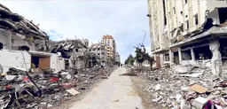 In 'The Phoenix of Gaza', Alhelou shows us the city before it was buried beneath bombs