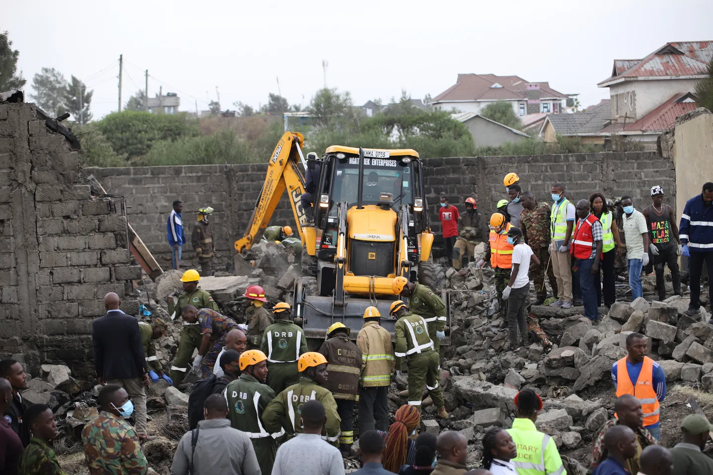 Medical aircraft crashes into Kenyan home, killing six people
