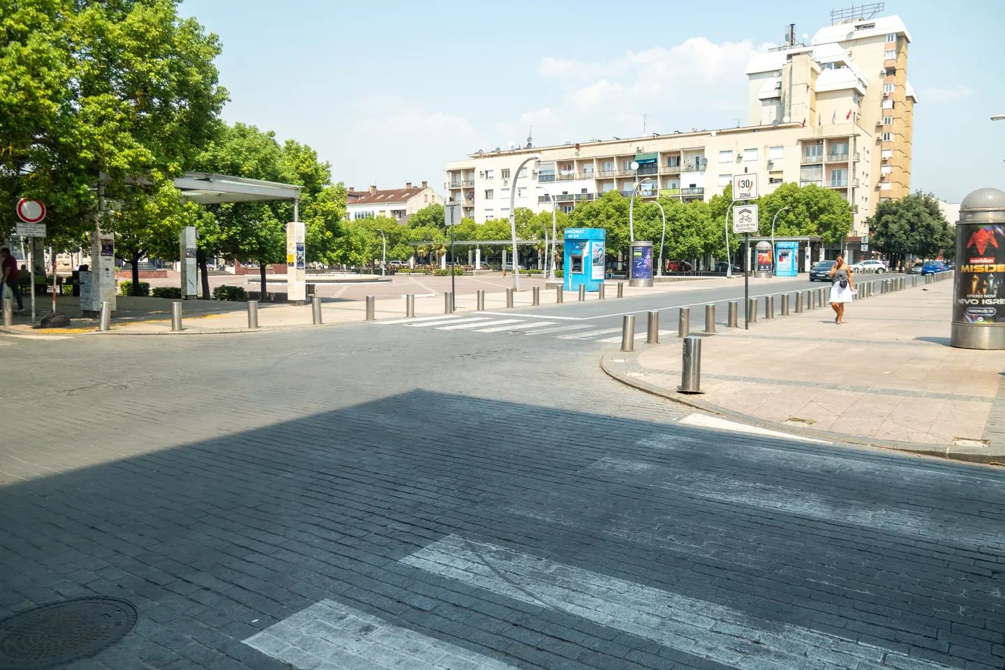 Tropske temperature u Podgorici "opustošile" gradske ulice