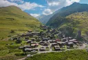 Gruzijsko selo Dartlo kamenom arhitekturom podsjeća na bosanski Lukomir