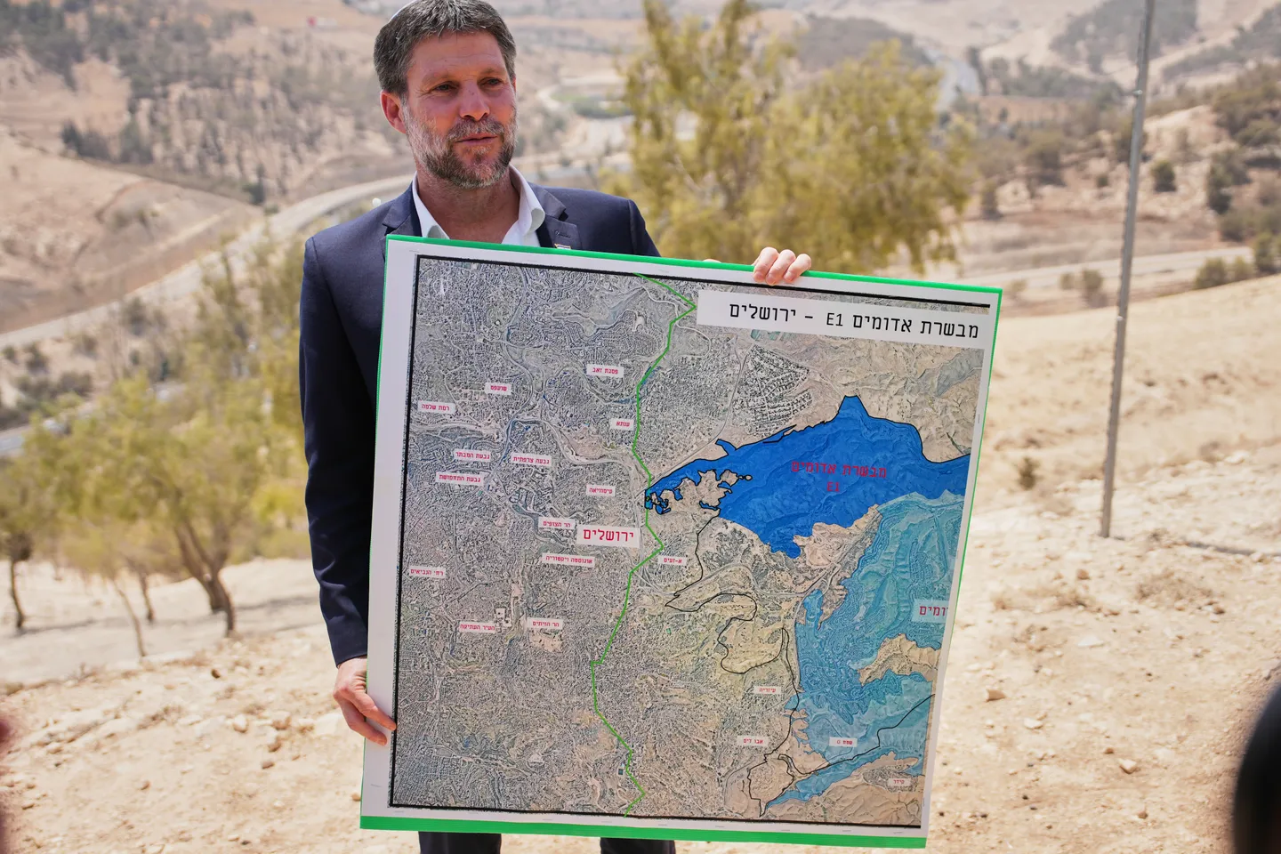 Israel approves major settlement project dividing occupied West Bank, isolating East Jerusalem