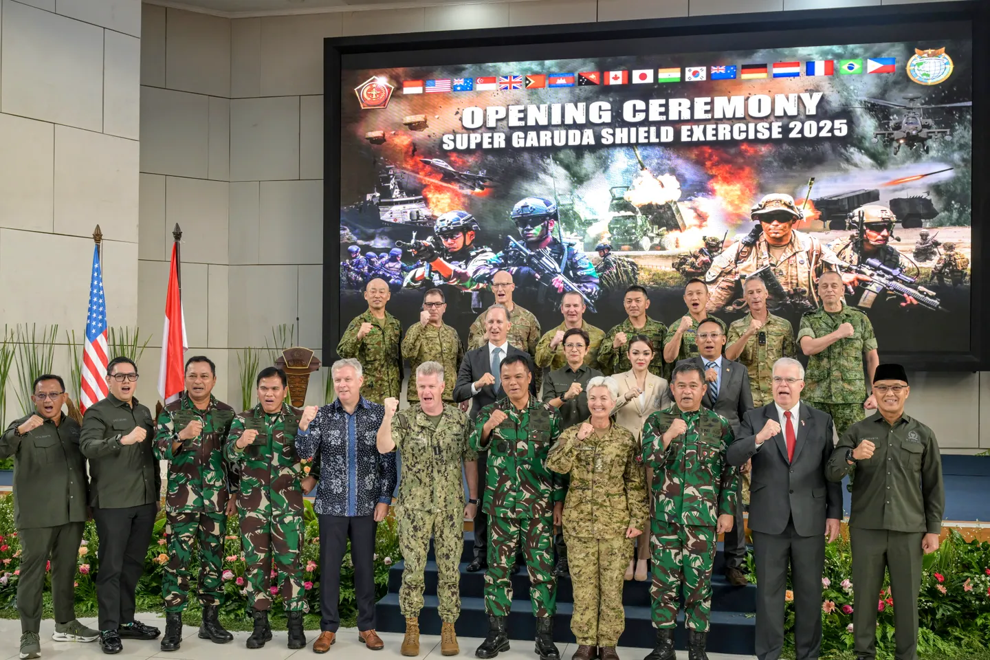 Indonesia dan AS gelar latihan militer bersama dengan 11 negara sekutu