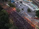 In pictures: Hundreds of thousands protest across Israel to demand Gaza ceasefire, hostage deal