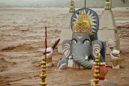 India's heavy rains cause floods, kill 30 in landslide on pilgrim route