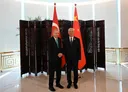 Erdogan meets senior Chinese official on SCO sidelines, calls for deeper ties