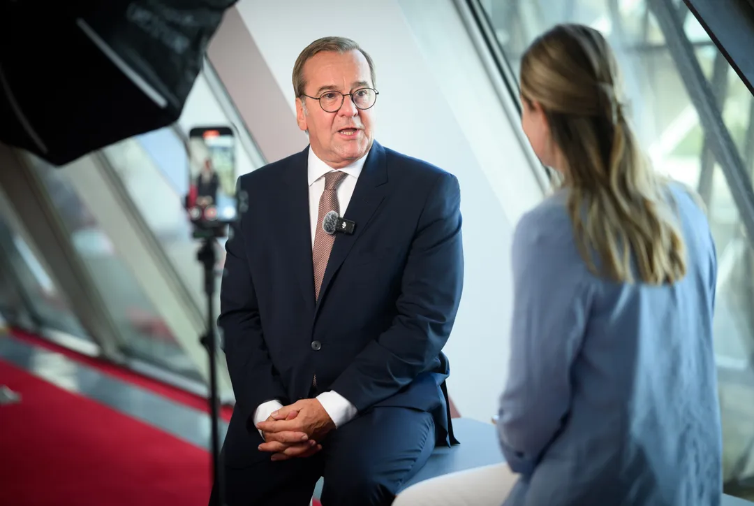 Pistorius: Stärkung der Ukraine „steht ganz oben“