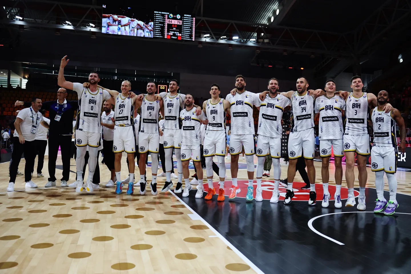 Eurobasket: BiH savladala Gruziju i izborila historijski plasman u osminu finala