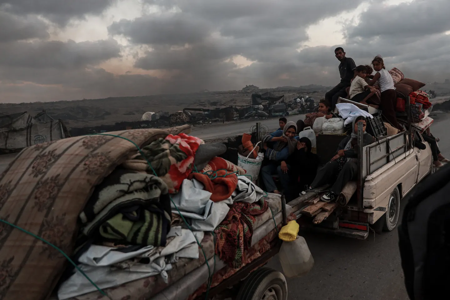 'World watches our slaughter': Palestinians flee Gaza City as Israeli strikes reduce homes to rubble