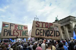 Thousands rally in Berlin against Israeli genocide in Gaza