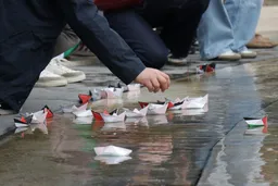 Qindra qytetarë të Parisit në mbështetje të Gazës dhe Flotiljes Globale Sumud