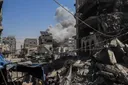 Israel ataca edificios de agencia de la ONU en Ciudad de Gaza y crece la ola de destrucción