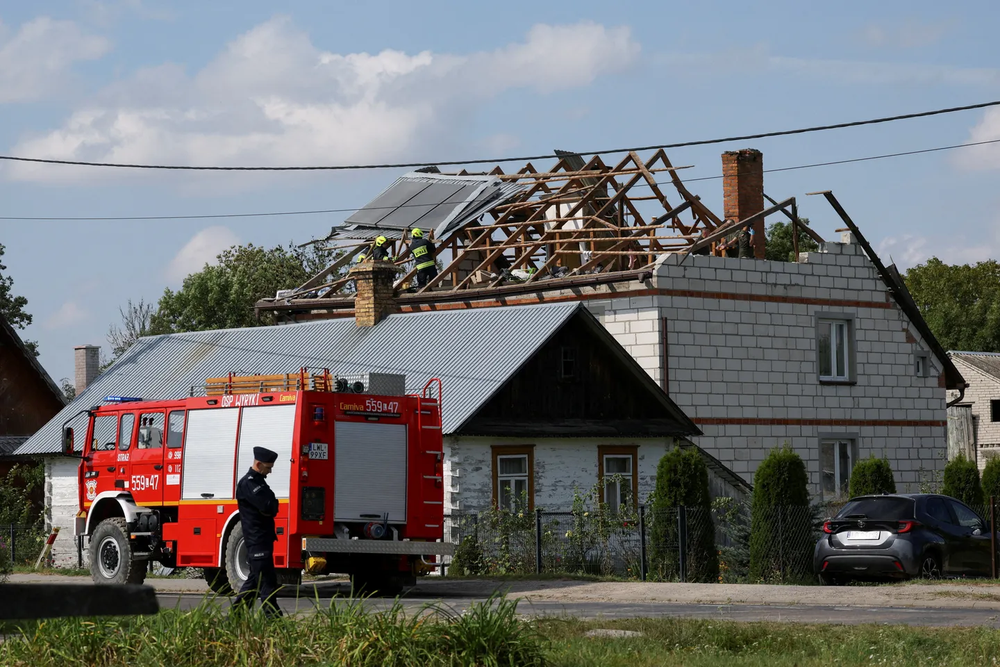 Polski pocisk czy rosyjski dron? Co uderzyło w dom podczas naruszenia przestrzeni powietrznej